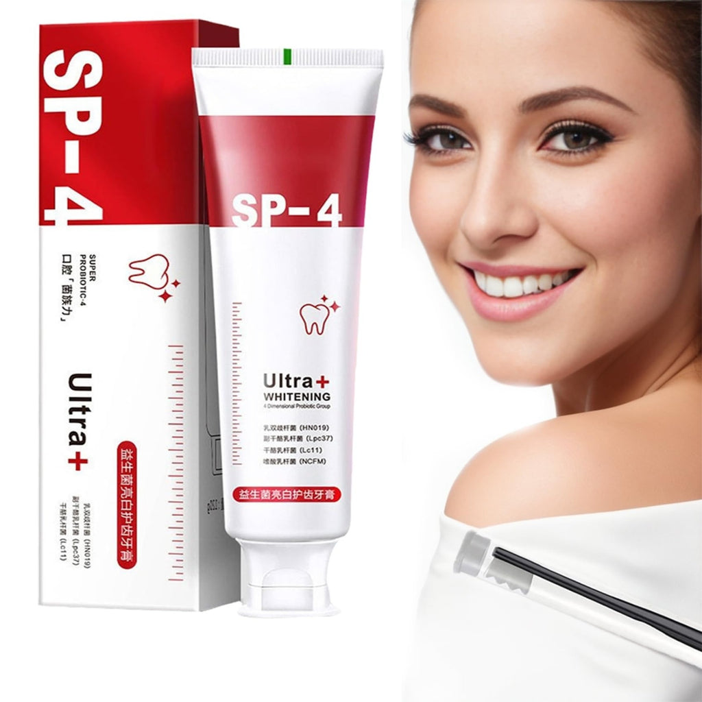 YAYASHI SP-4 Probiotic Toothpaste – Ultra Whitening & Fresh Breath