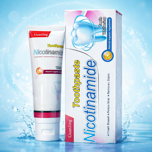 GuanJing Nicotinamide Teeth Whitening Toothpaste – Stain Removal & Fresh Breath